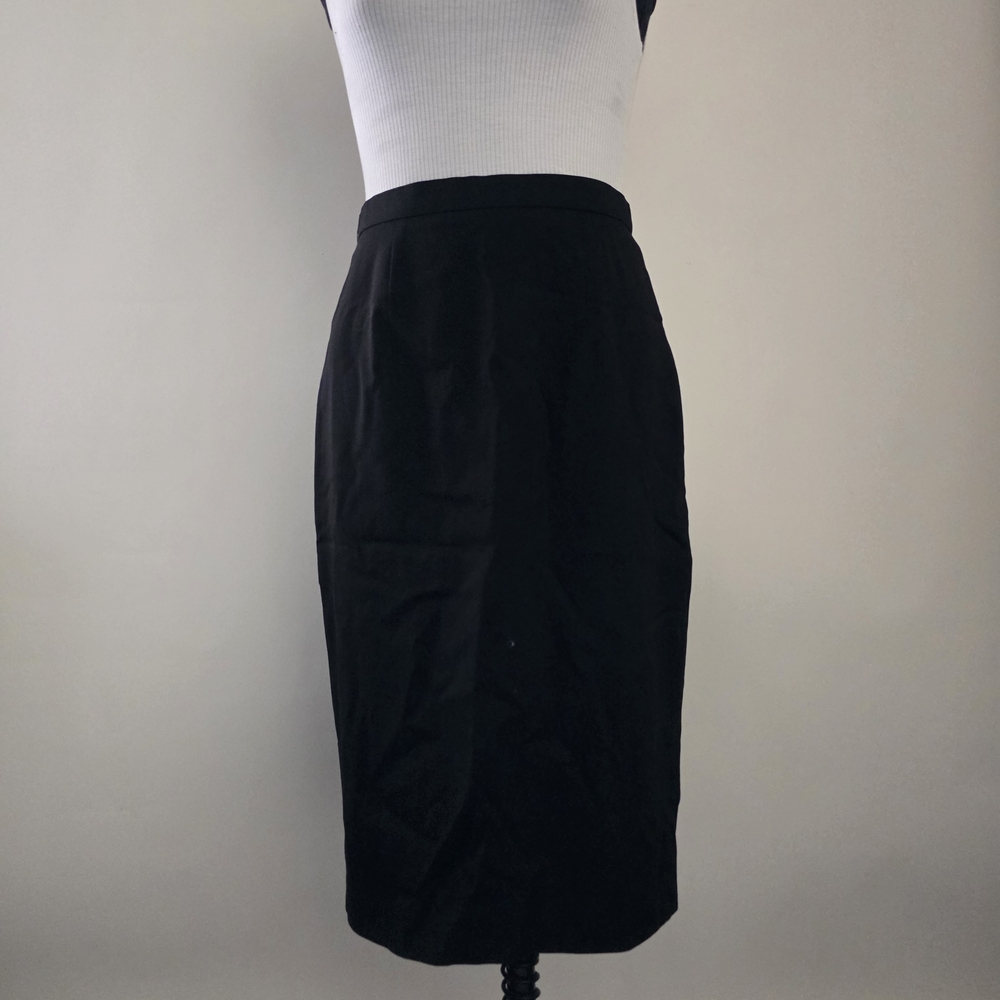 Burberry Black Pencil Skirt